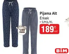 ERKEK PİJAMA ALT